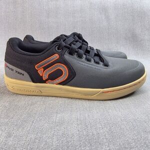 Adidas Five Ten Freerider Pro Canvas Shoes Mens 9 Grey HQ2124 New MTB Flat Pedal